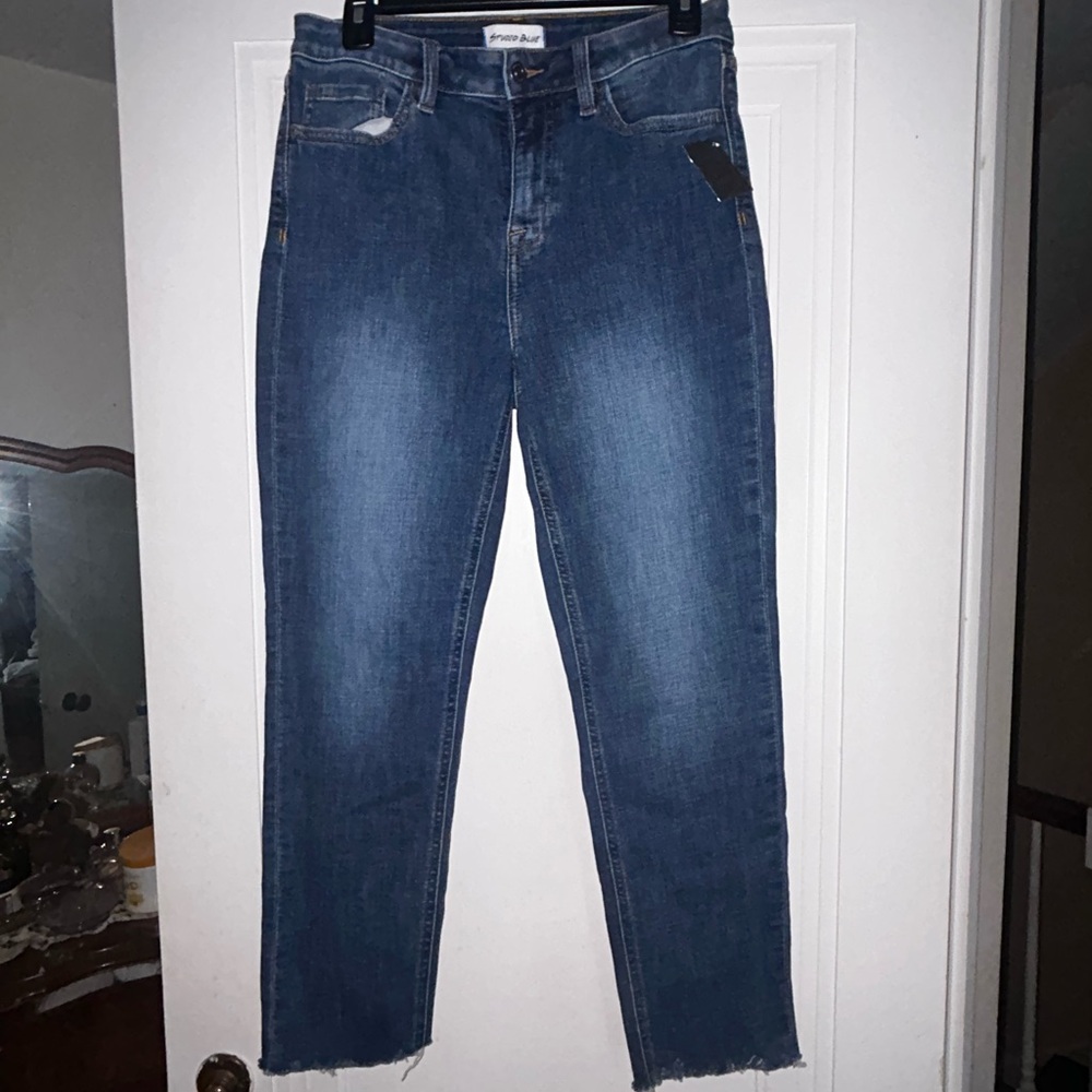 Trendy Blue Skinny Jeans for Women